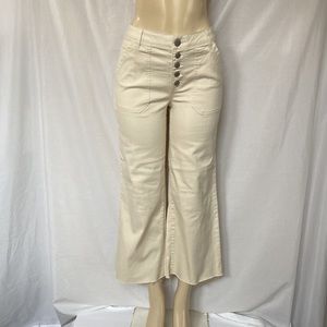DEMOCRACY Jeans Women’s Tummy Control Size 6 High Rise Crop Pants Wide Leg NWOT